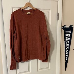 Tracksmith Men's Maple Downeaster Crew